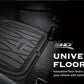 3D MAXpider 777-1 Universal Kagu Black Mat 4pcs (Size: L Front L 28in x W 21in Rear L 20in x 21in) 2099L-09-FR4