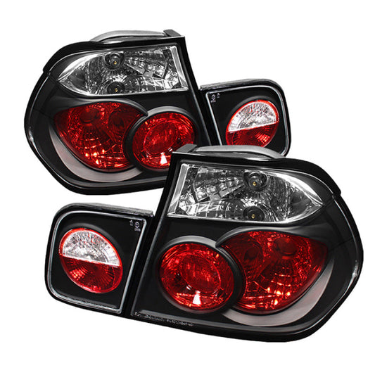 Spyder BMW E46 3-Series 99-01 4Dr Euro Style Tail Lights- Black ALT-YD-BE4699-4D-BK 5000712