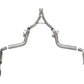 Corsa 15-21 Charger SRT/Hellcat/Redeye 2.75in Valved Catback DRE w/ Single 4.5in Blk PVD Tips 21072BLK