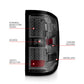 ANZO 15-19 Chevy Silverado 2500HD/3500HD (Halgn Only) LED Tail Lights w/Smoke Light Bar & Clear Lens 311426