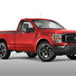 Ford Racing 15-23 F-150 22in Wheel Kit - Black w/Machined Face M-1007K-S2295B