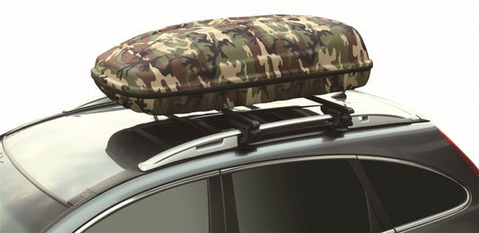 3D MAXpider Shell Roof Box With Rack Size L 47INX31INX10In (120X80X26Cm) Camouflage 6064L-45