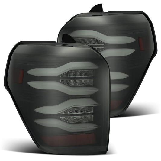 AlphaRex 10-21 Toyota 4Runner PRO-Series LED Tail Lights Jet Black 690010 *Discontinued