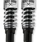 Burly Brand Shocks 10.5in Dyna - Chrome B28-1202