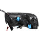 Anzo 1994-2001 Dodge Ram Projector Headlights w/ Halo Chrome