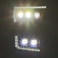 AlphaRex 17-20 Ford Raptor NOVA LED Proj Headlights Plank Style Matte Black w/Activ Light/Seq Signal 880152 *Discontinued