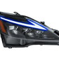 Lexus IS250/IS250C/IS350/IS220d & ISF(XE20) Smoked Matrix Projector Headlights (2006-2014)