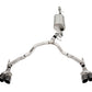 CORSA Performance Corsa 21-22 Tahoe/GMC Yukon 4DR 5.3L 4WD Dual Rear 3in - 2.75in Sport Cat-Back DW 4in BLK Tips 21127BLK