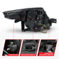 ANZO 11-15 Ford Explorer Projector Headlights w/ Light Bar Chrome Housing w/ Amber light 111576