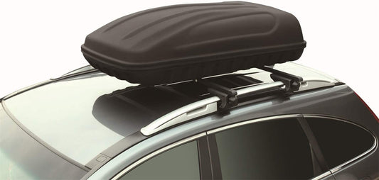 3D MAXpider 47.2iin x 29.5in x 10.2in Medium 3D Shell Roof Box w/ Rack - Black B07N1JFVJH