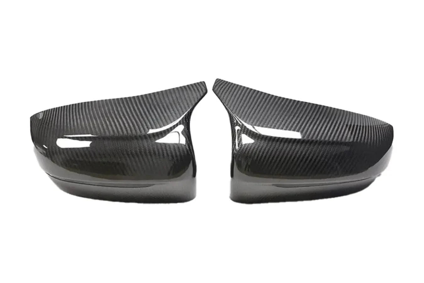 BMW 5 Series F90 M5 M Style Carbon Fiber Side Mirror Cover (2018+)