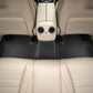 3D MAXpider 2003-2010 Porsche/Volkswagen Cayenne/Touareg Kagu 2nd Row Floormats - Black L1PO00021509