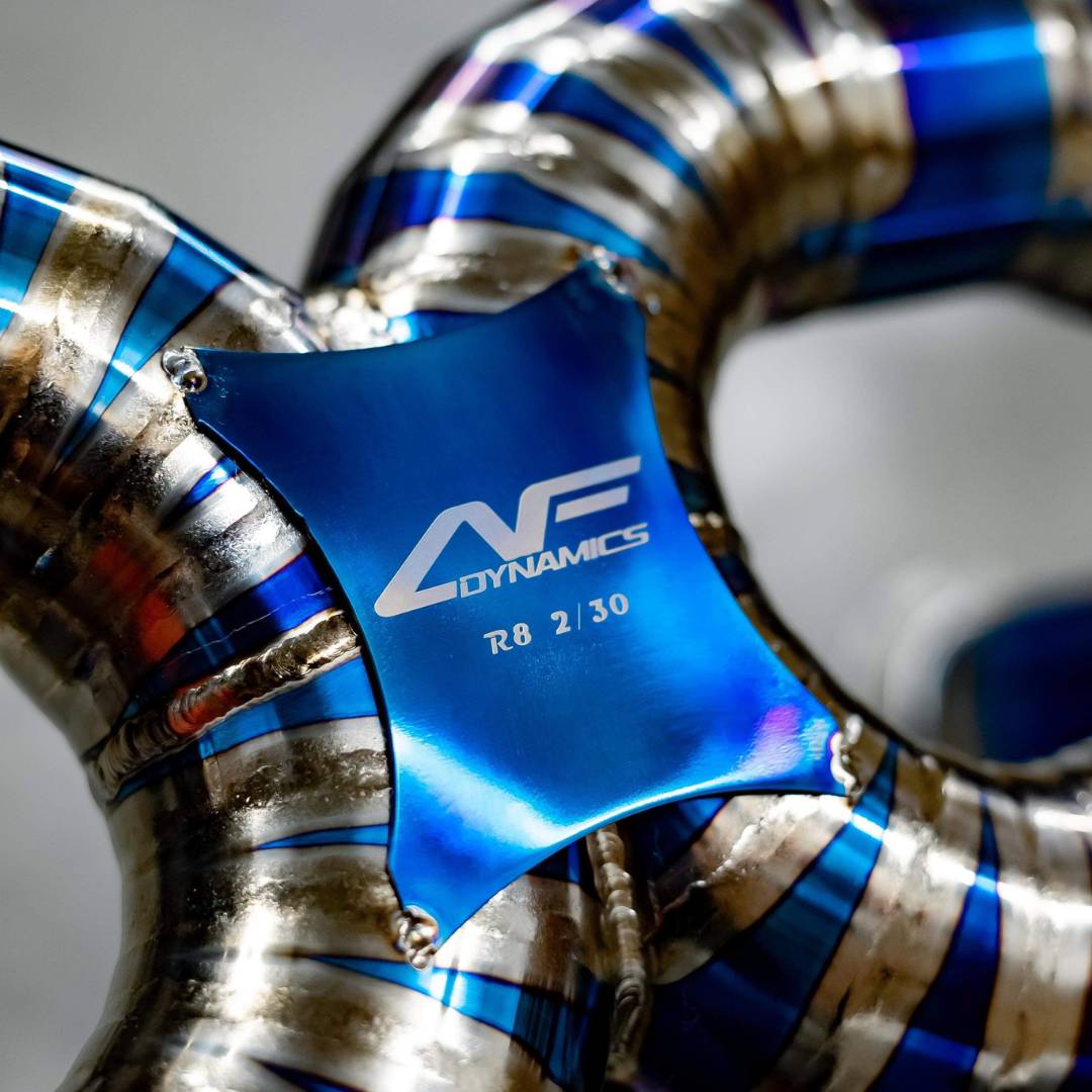 2017 - 2023 Audi R8 Titanium AFD F1 Exhaust System