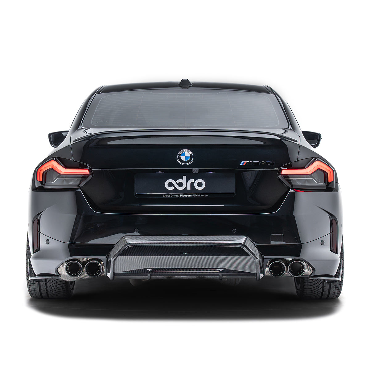 Adro BMW G42 M240i Carbon Fiber Rear Diffuser