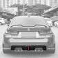 BMW 3 Series G80 M3 G82 G83 M4 Carbon Fiber Rear Diffuser with LED Lights (2019 - 2024)
