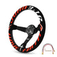 Have Faith Infiniti G35 G37 Suede 3"Deep Dish Steering Wheel + Quick Release Short Hub Adapter