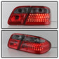 SPYDER Xtune Mercedes Benz W210 E-Class 96-02 LED Tail Lights Red Smoke ALT-CL-MBW210-LED-RSM 5020659