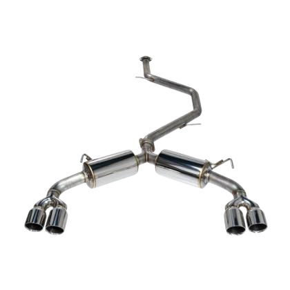 Remark 2019+ Toyota Corolla Hatchback Quad-Exit Cat-Back Exhaust Stainless Steel