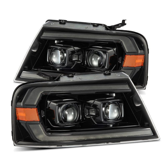 AlphaRex 04-08 Ford F150 Chrome LUXX Series Projector headlights 880133 *Discontinued