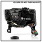 SPYDER 14-21 Jeep Grand Cherokee (HID Model Only) Projector Headlights - Black 5088956