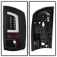 Spyder 07-09 Dodge Ram 2500/3500 V3 Light Bar LED Tail Lights - Black (ALT-YD-DRAM06V3-LBLED-BK) 5084262