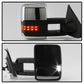 SPYDER xTune Chevy Silverado 14-16 Heated Amber LED Signal Mirror Chrome MIR-CSIL14S-G3C-PWH-AM-SET 9936777