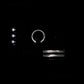 Anzo 1992-1996 Ford F-150 Projector Headlights w/ Halo Black w/ Side Marker