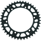 BikeMaster Kawasaki Rear Steel Sprocket 520 45T - Black 965137