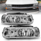 Anzo 1999-2002 Chevrolet Silverado 1500 Crystal Headlights Chrome