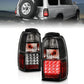 Anzo 2001-2002 Toyota 4 Runner LED Tail lights Black