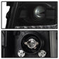 Spyder Chevy Silverado 1500 07-13 V2 Projector Headlights - LED DRL - Black PRO-YD-CS07V2-DRL-BK 5083524
