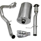 Corsa Performance 07-08 Chevrolet Suburban 1500 5.3L V8 Polished Sport Cat-Back Exhaust