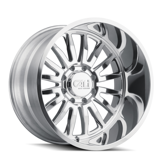 Cali Off-Road 9110 Summit 20x10 / 6x139.7 BP / -25mm Offset / 106mm Hub Polished Wheel 9110-2183P