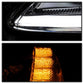 SPYDER 05-13 Chevy Corvette C6 Projector Headlights Seq LED Turn Signal w/SB DRL Parking Light 5087928
