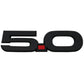Ford Performance Parts 15-17 Ford Mustang 5.0L Fender Emblem Black