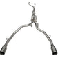 CORSA Performance Corsa 21-22 Dodge Ram TRX Crew Cab Xtreme Catback Exhaust Dual Rear Gunmetal Tip 21189GNM
