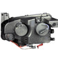 Anzo 2006-2010 Dodge Charger Projector Headlights w/ Halo Chrome