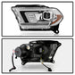 Spyder Dodge Durango 11-13 Halogen Model Only Projector Headlights - Chrome PRO-YD-DDU11SI-C 5088277