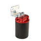 Aeromotive 100 Micron, Red/Black Canister Fuel Filter
