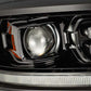 AlphaRex 09-18 Dodge Ram 2500HD LUXX LED Proj Headlights Plank Style Black w/Seq Signal/Smoked DRL 880520 *Discontinued