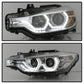 Spyder Signature BMW F30 3 Series 12-14 4DR Projector Headlights - Chrome (PRO-YD-BMWF3012-AFSHID-C) 5086822