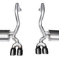Corsa 97-04 Chevrolet Corvette C5 Z06 5.7L V8 Xtreme Axle-Back Exhaust w/ Black Tips 14132BLK