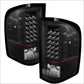 SPYDER Xtune Chevy Silverado 07-13 LED Tail Lights Black ALT-JH-CS07-LED-BK 5073716