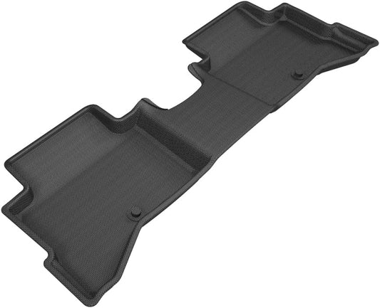 3D MAXpider 2017-2019 Kia Niro Kagu 2nd Row Floormats - Black L1KA04421509
