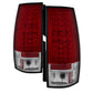 Spyder Chevy Suburban/GMC Yukon/Yukon Denali 07-14 LED Tail Lights Red Clear ALT-YD-CSUB07-LED-RC 5002150