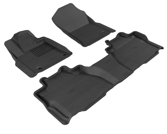 3D MAXpider 12-22 Toyota Sequoia 2nd Row Bench Kagu 1st & 2nd Row - Set (Black) L1TY27501509