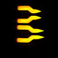 AlphaRex 97-03 Ford F150 / 99-16 Ford F250/F350/F450/F550 LUXX-Series LED Tail Lights - Alpha-Black 658001 *Discontinued