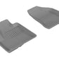3D MAXpider 2007-2009 Hyundai Santa Fe Kagu 1st Row Floormat - Gray L1HY00511501