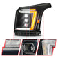 ANZO 15-20 GMC Yukon (Incl XL - Factory Halogen Models) Full LED Proj Headlights Black - Driver Side 111635X-L