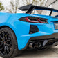 CORSA Performance Corsa 20-23 Chevrolet Corvette C8 RWD 3in Valved Cat-Back Delete w/ NPP w/4.5in CF Black PVD Tips 21105CFBLK